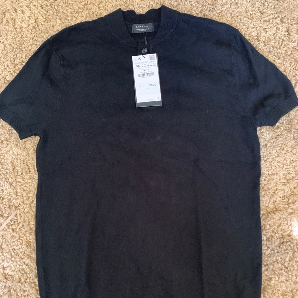 Black Zara shirt